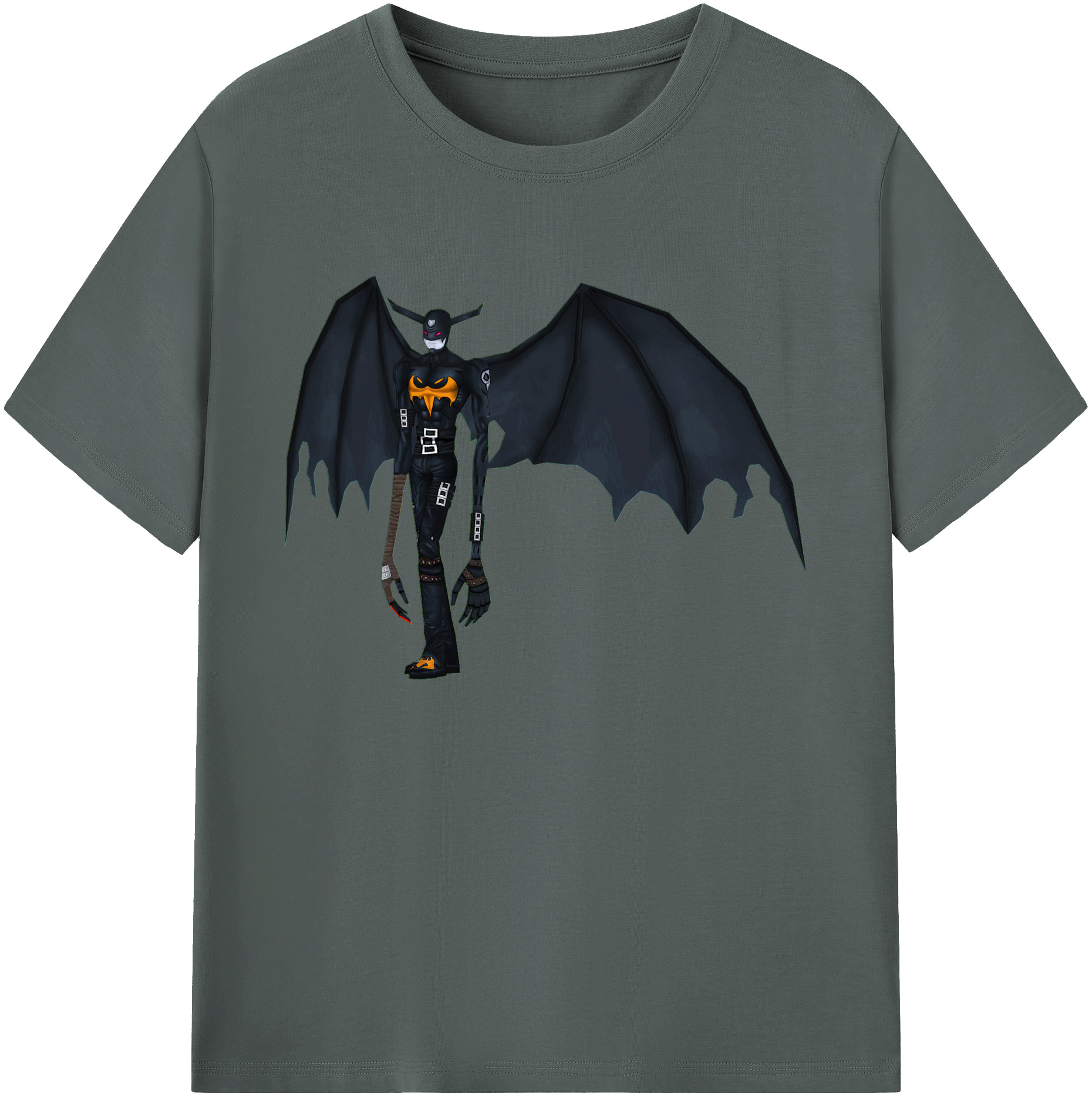 （画像用） Digimon デジタルモンスター/デジモン 綿100％ メンズ半袖Tシャツ｜肌触りやわらか＆通気性